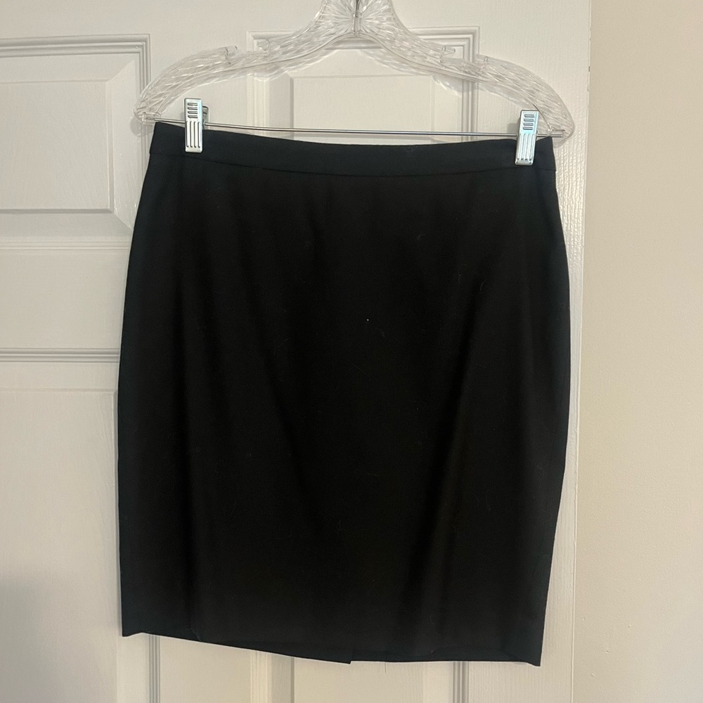 Black JCrew pencil skirt